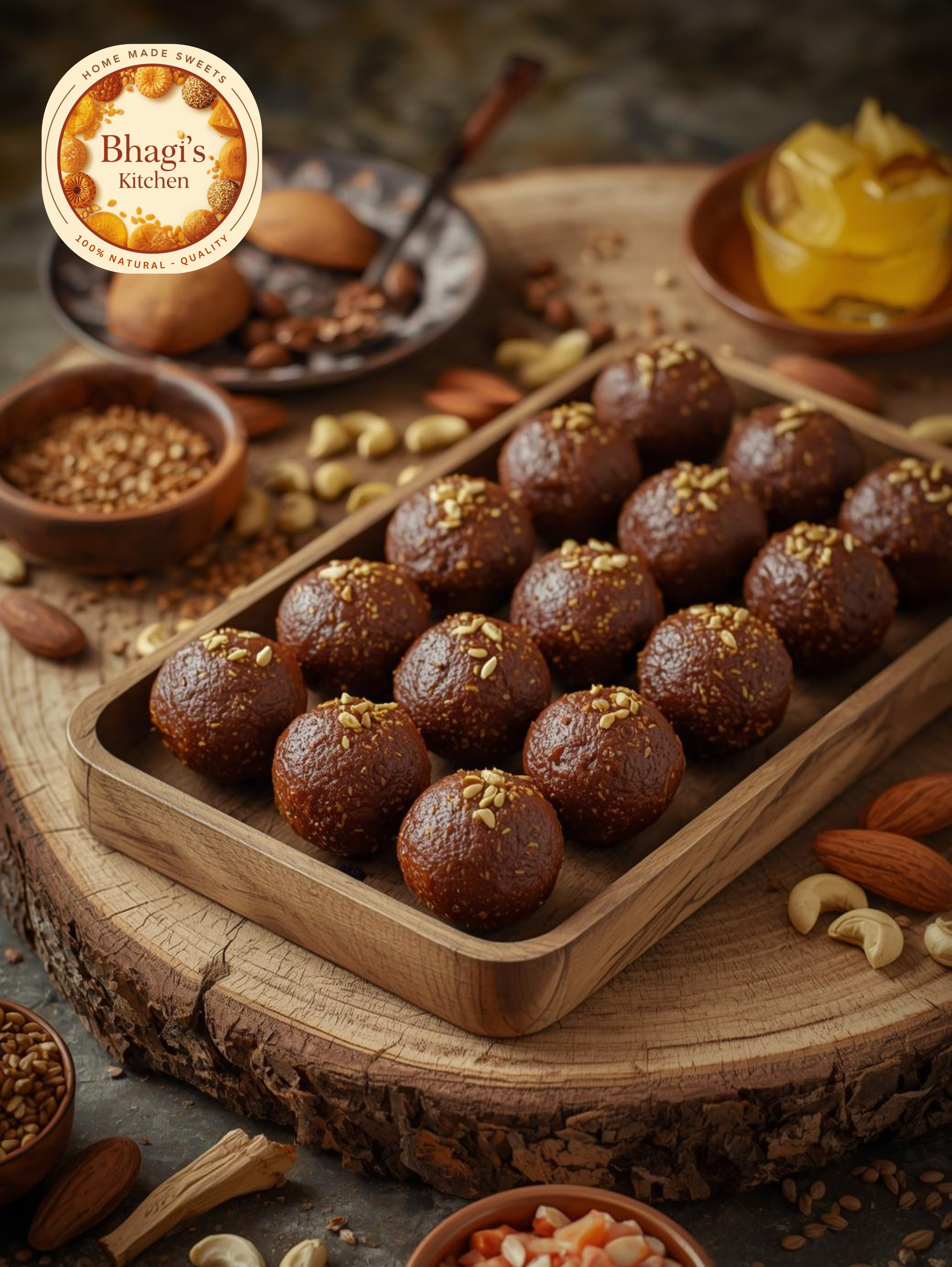Ragi Dry Fruit Laddu